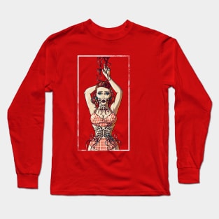 pin up trypophobia Long Sleeve T-Shirt